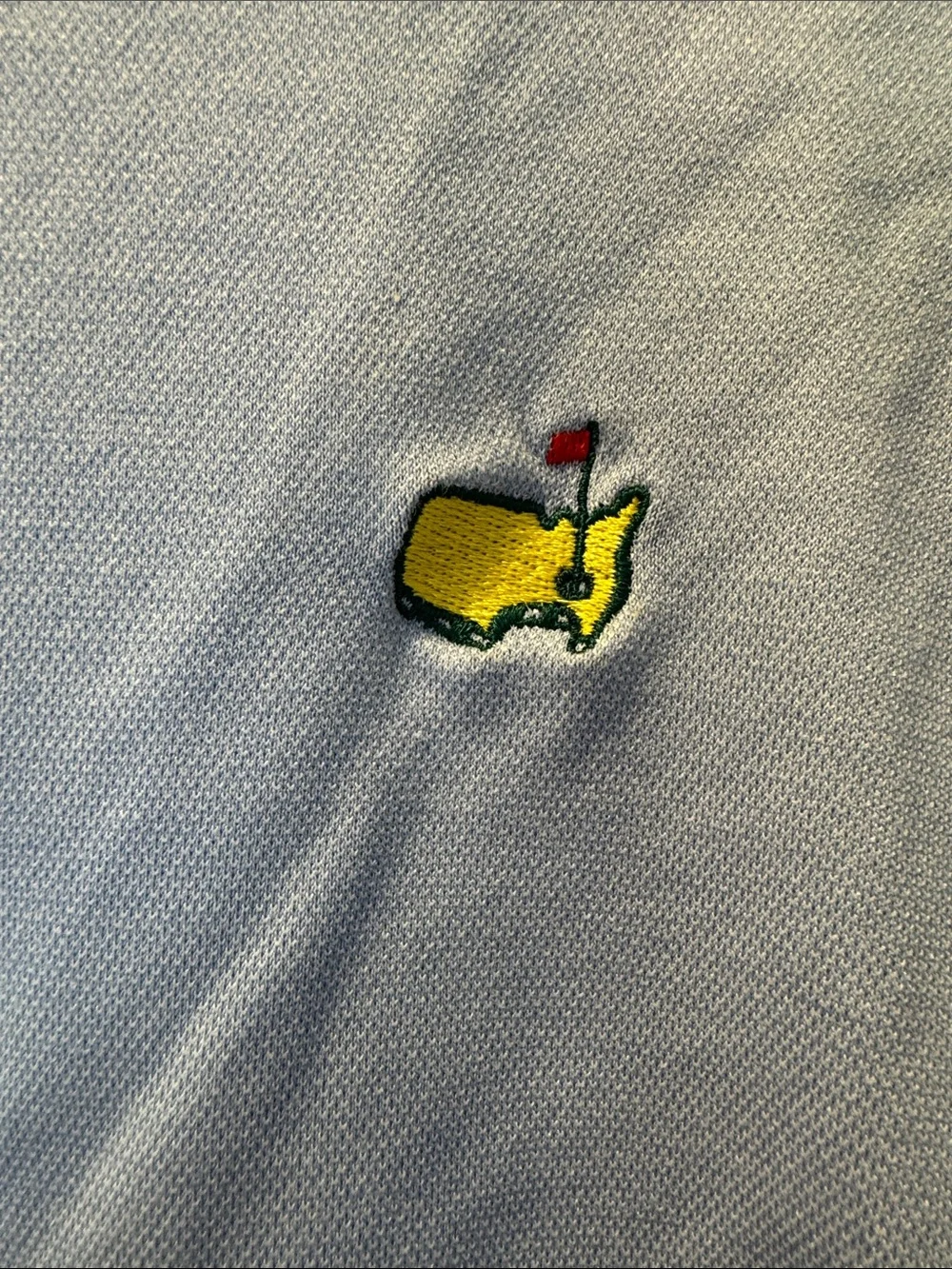 Masters: Light Blue Men’s Quarter-Zip Sweater